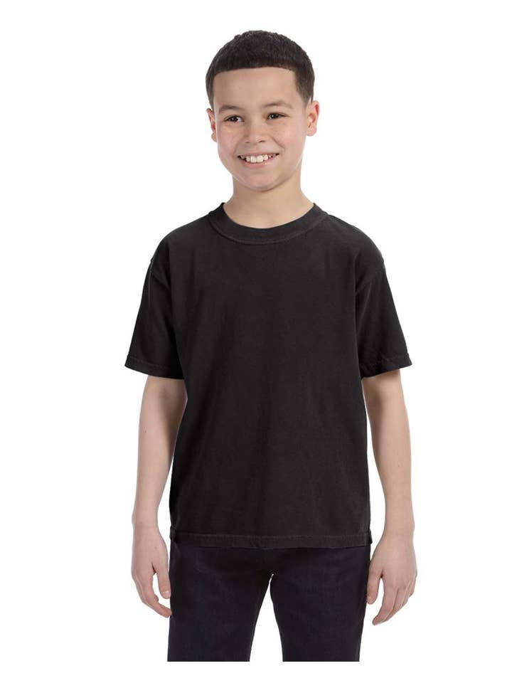 Total Apparel - Wholesale T-Shirt - Kids - Comfort Colors Garment-Dyed Youth Midweight T-Shirt | C901818