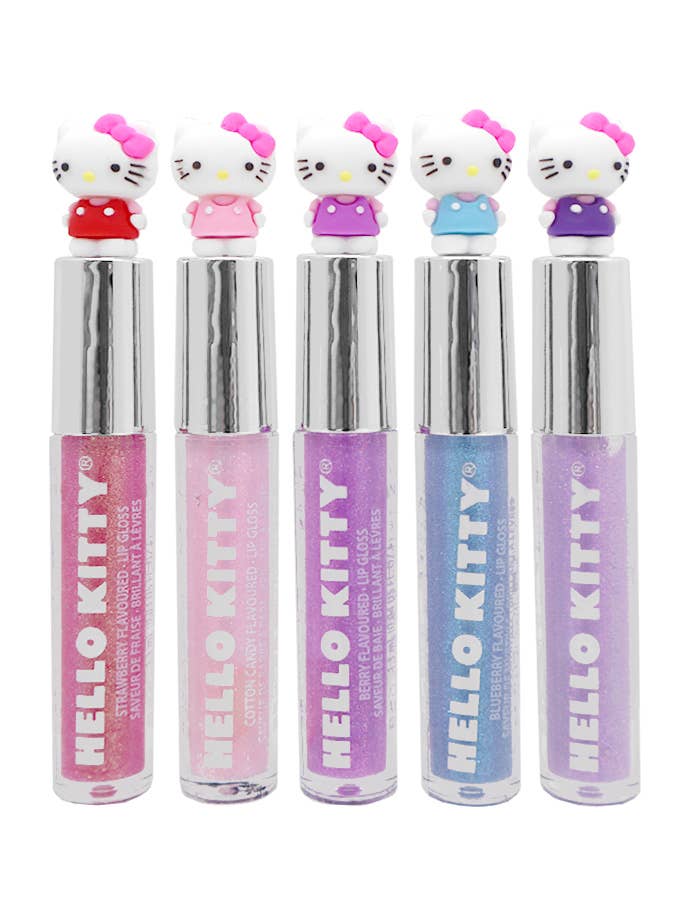 UPD HK1086GA Hello Kitty 5pcs Lip Gloss Set - 12 pcs for wholesale by PINEAPPLE Beauty