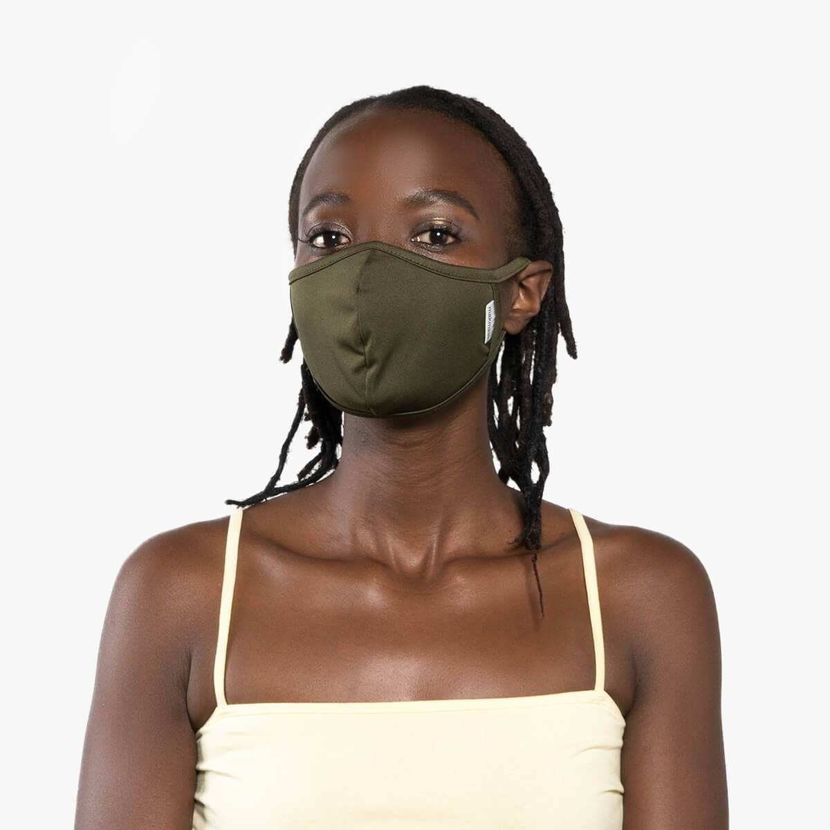 MakMask - Wholesale Protective Face Mask/Shield - Deep Green Mask3