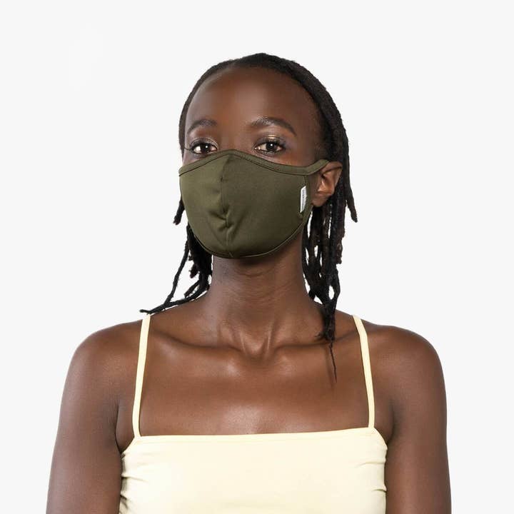 MakMask - Wholesale Protective Face Mask/Shield - Deep Green Mask3