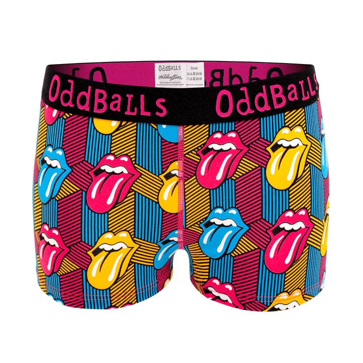 The Rolling Stones - Retro - Ladies Boxers for wholesale by OddBalls