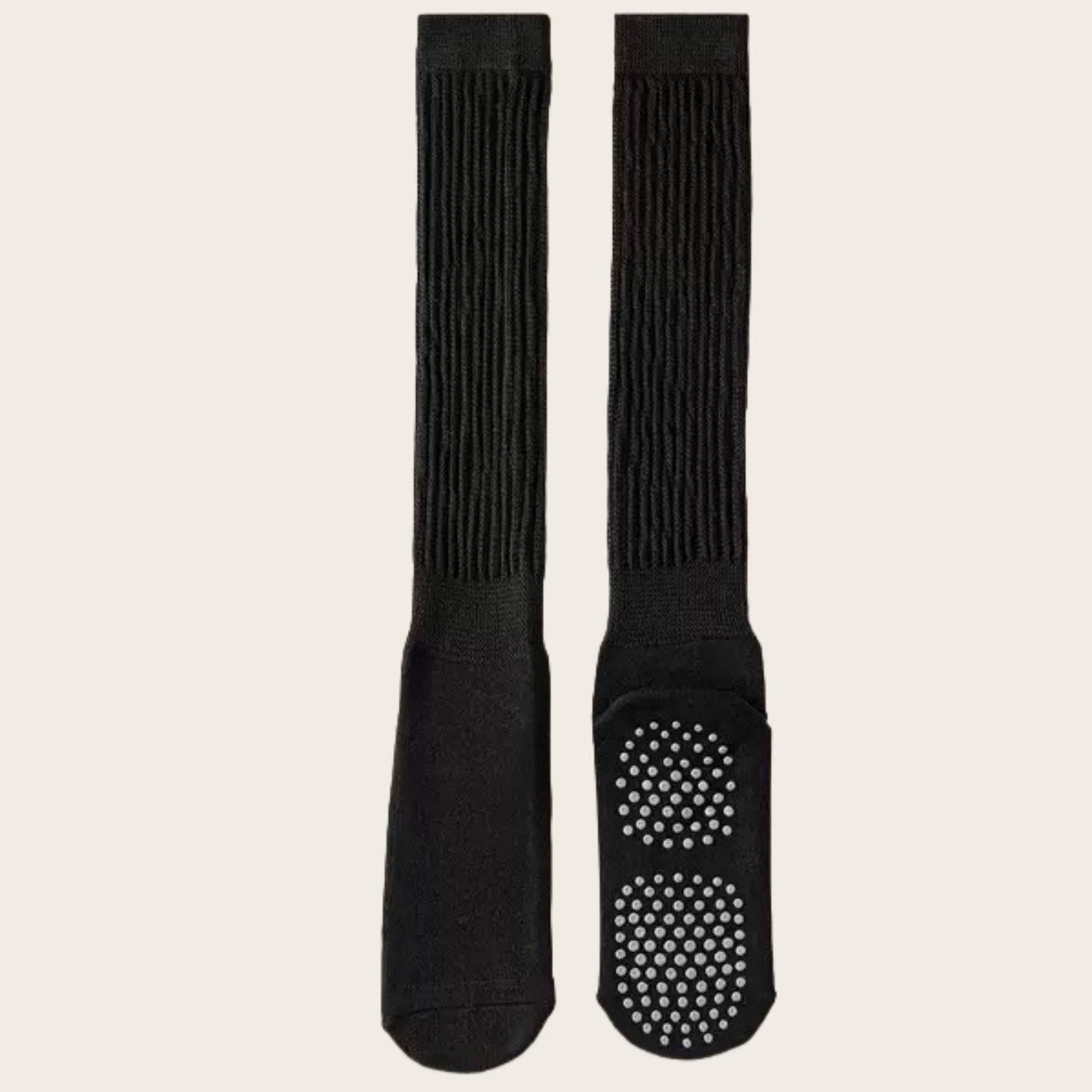 AK Brand - Wholesale Socks - Women's - 3-Pack Scrunch Grip Socks with Non-Slip Sole Soft Stretch Kn3