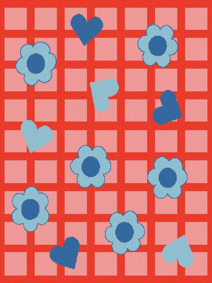 Full of Love Knit Midi Blanket for wholesale by Biquette