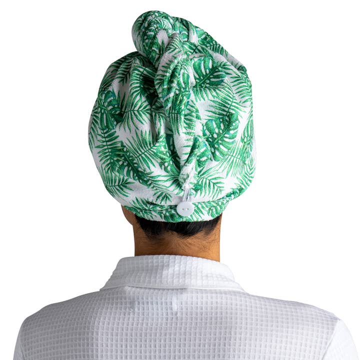 DM Merchandising - Wholesale Hair Towel/Wrap - Lemon Lavender Plot Twist Turbo Towel Assortment