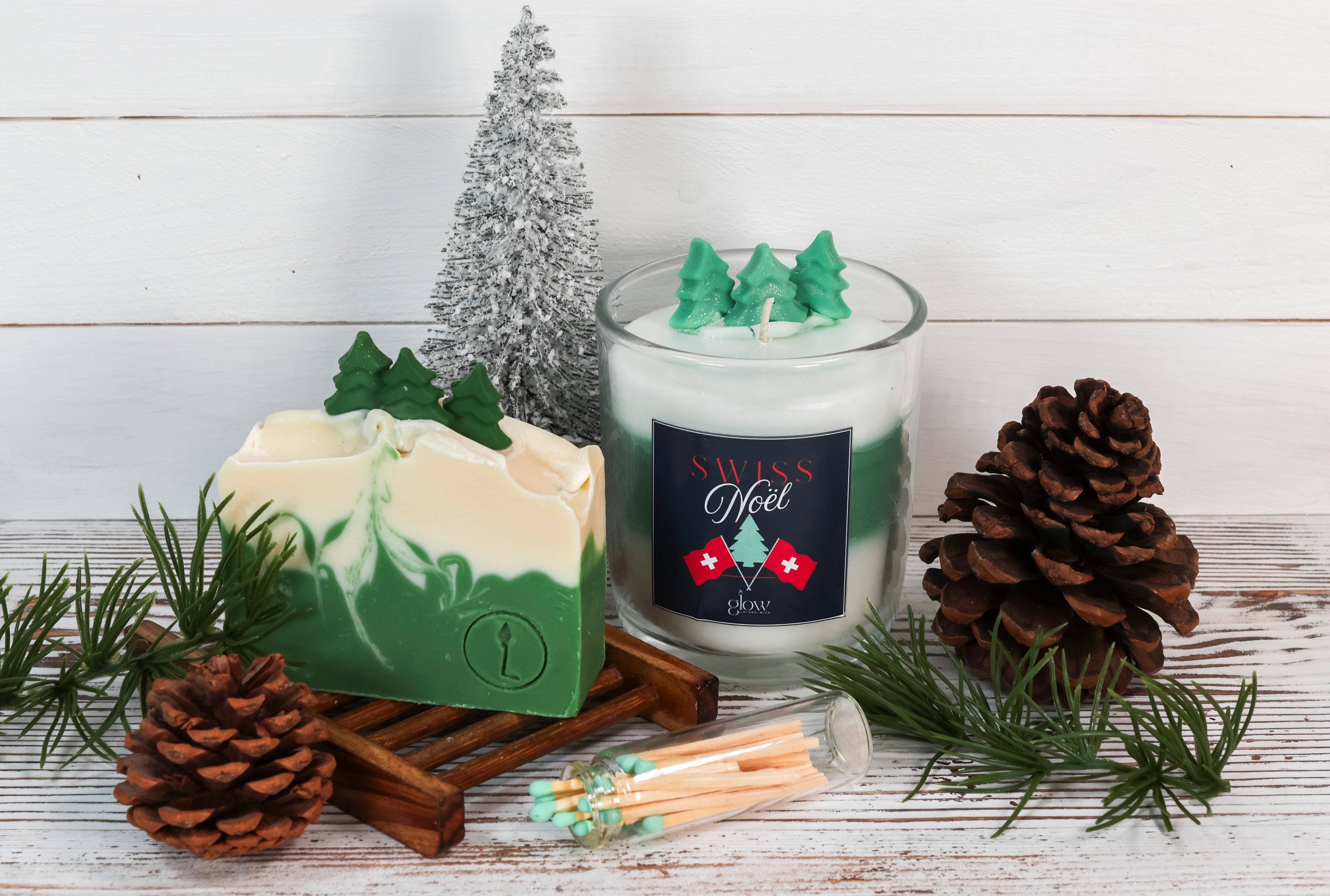 GLOW Lather + Wick - Wholesale Jar/Filled Candle - Swiss Noël-Arvenholz-Swiss Stone Pine12