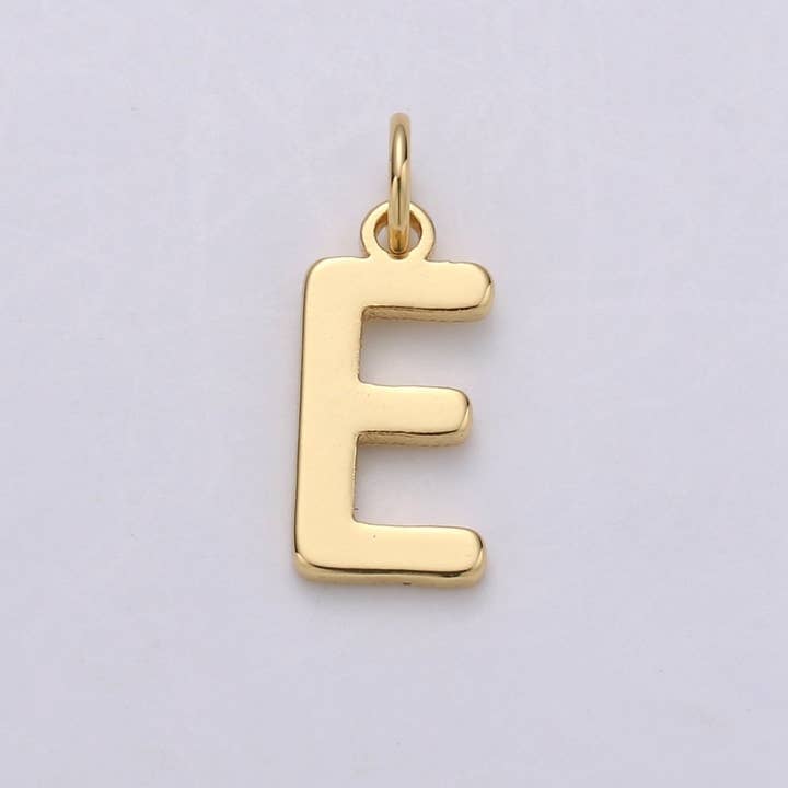 Aim Eternal - Wholesale Individual charm/pendant - 14k Gold Filled Personalized Initial Charm Initial Pendant, Letter Charm, Minimalist Alphabet Letter Charm, Monogram Charm Add On Charm A-113 to A-1254