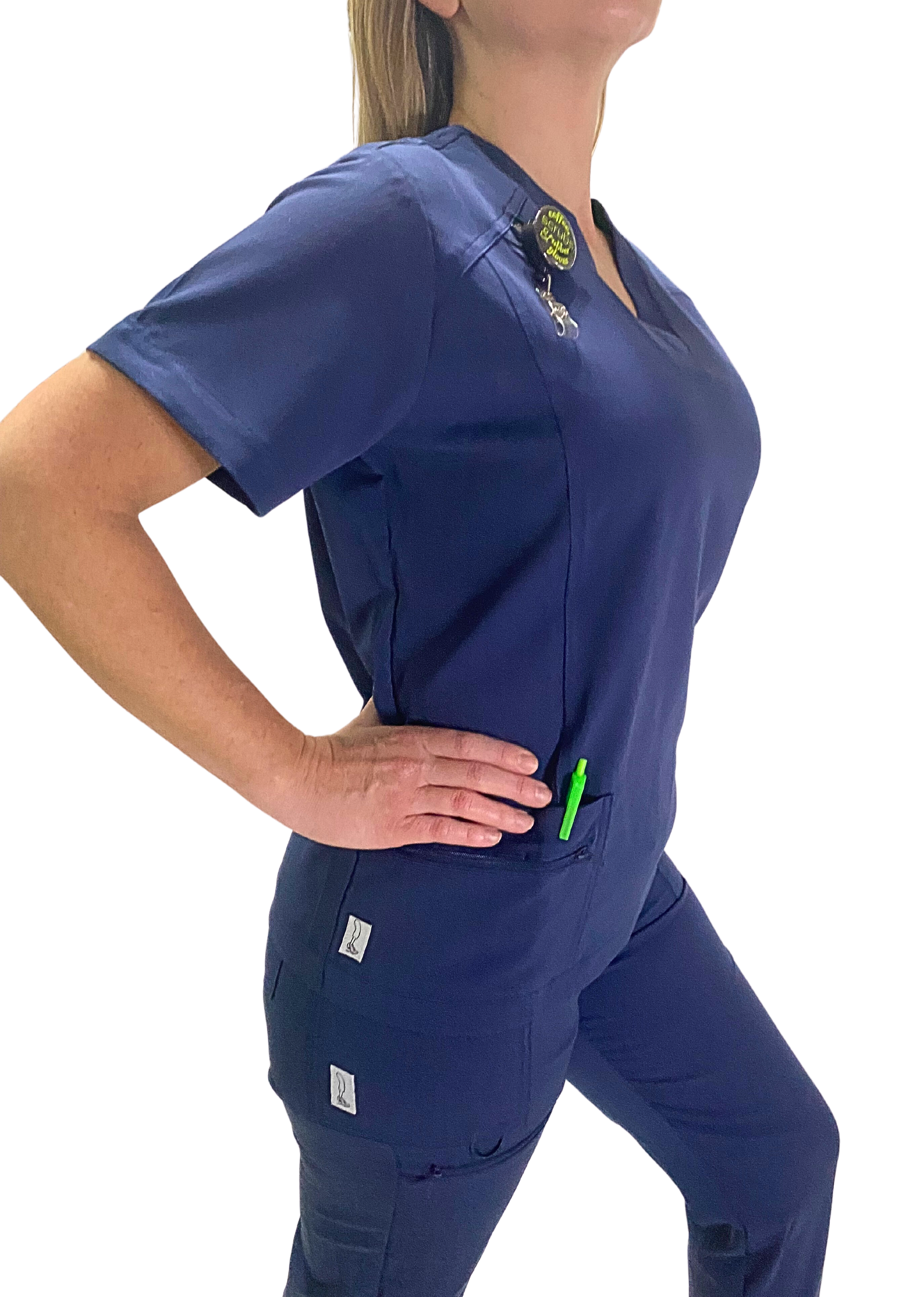 HiLo's Scrubs - Wholesale Healthcare Uniform - Women's - HiLo's Scrubs V-Neck Scrub Top1