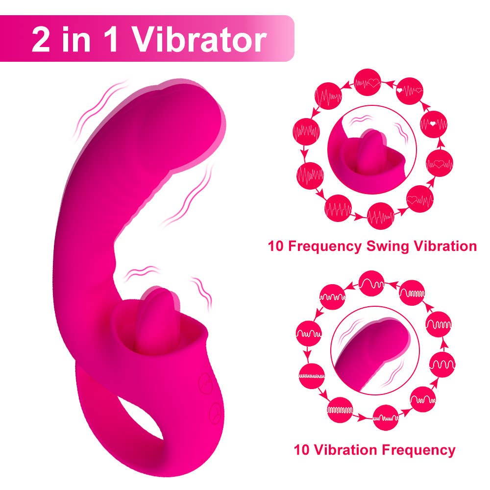 Tourtiwi – wholesale Sex toy – Tongue vibrating vibrator clitoral stimulation masturbator6