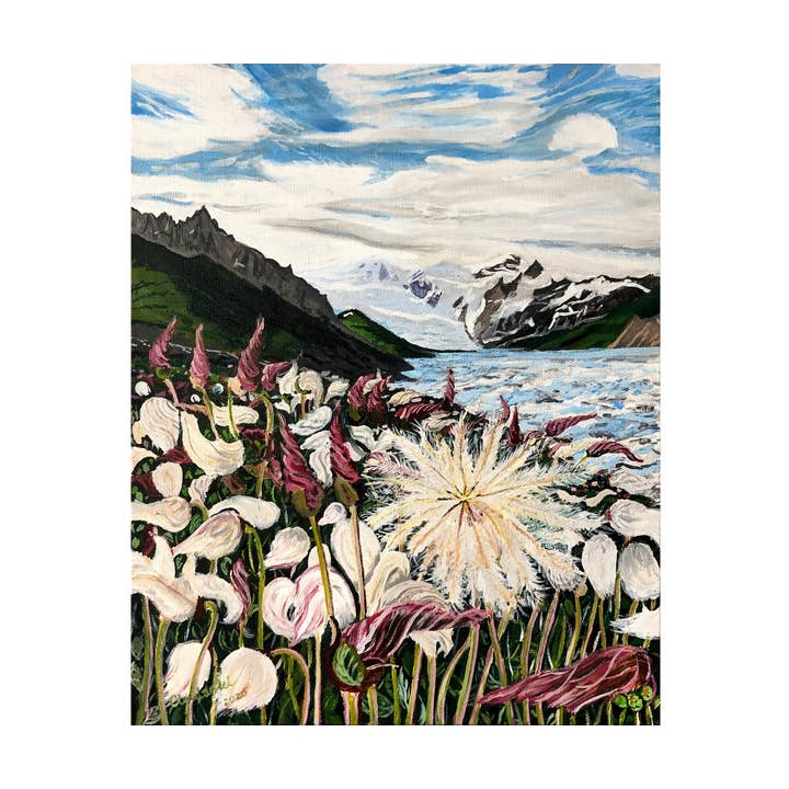 Dryas in Wrangell - St. Elias National Park Print, Alaska for wholesale by Real Art Is Better