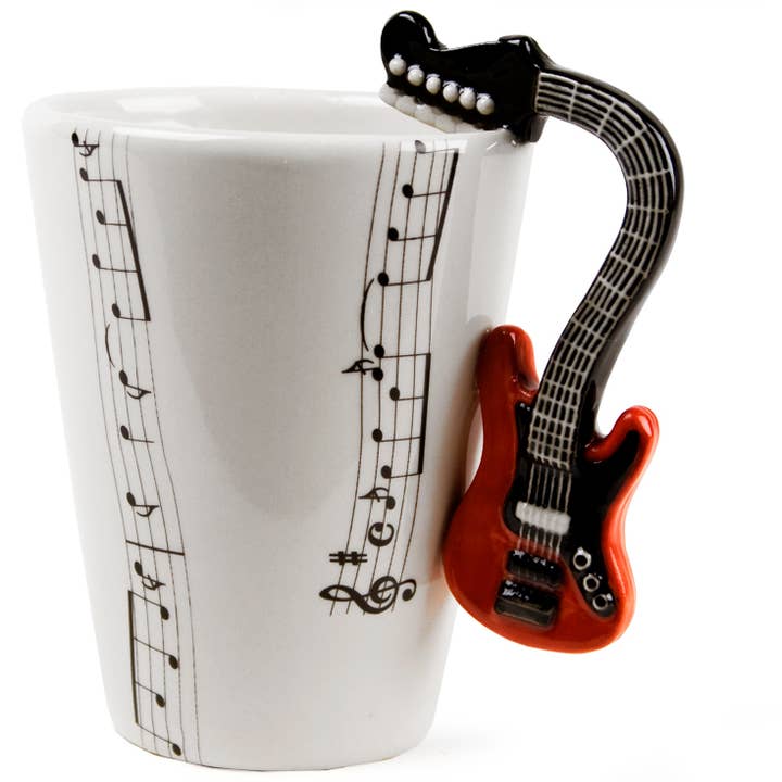 Blue Witch Guitar 8oz Coffee Mug for wholesale by Creatico