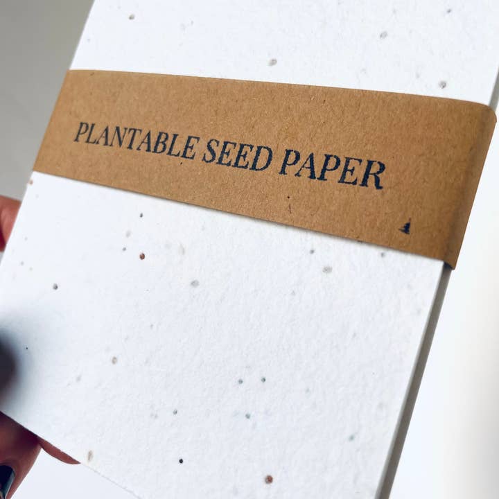 Atelier By Cat - Wholesale Notebook - mini Seed Paper Notebook Eco-Friendly Paper Goods, Plantable