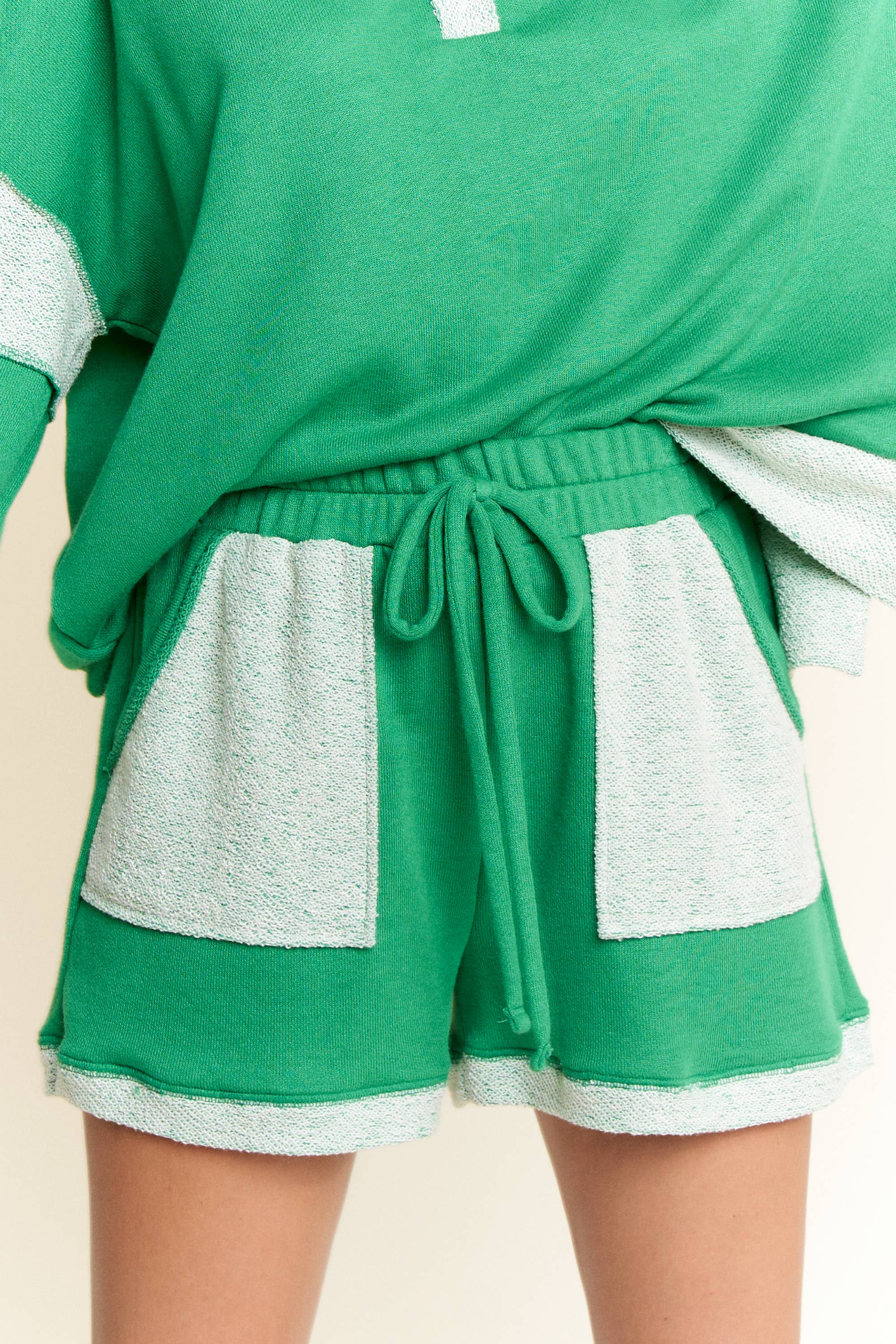 J.Her - Wholesale Shorts - Women's - LoopTerry Cont Pocket Shorts HP572015