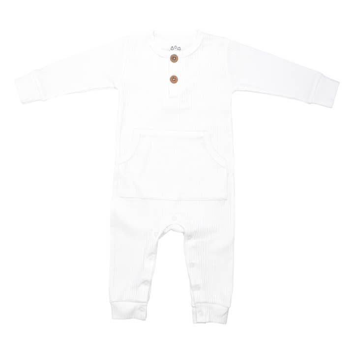 Three Little Tots - Wholesale Rompertje - Baby - Baby ribgebreide romper met zakken69