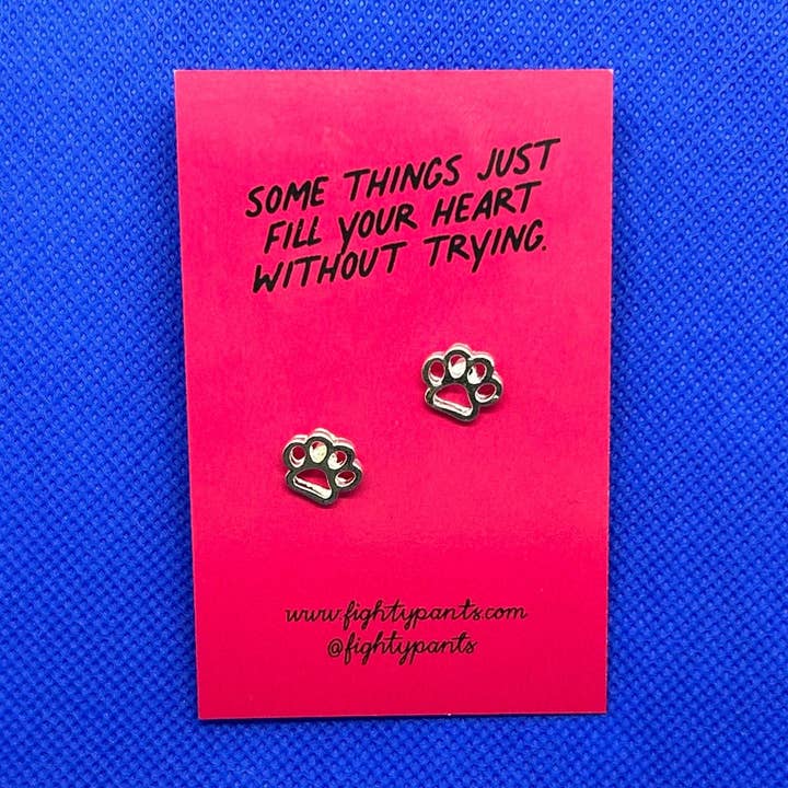 Algumas Coisas Apenas Enchem o Seu Coração Sem Experimentar Brincos por atacado de Fighty Pants.