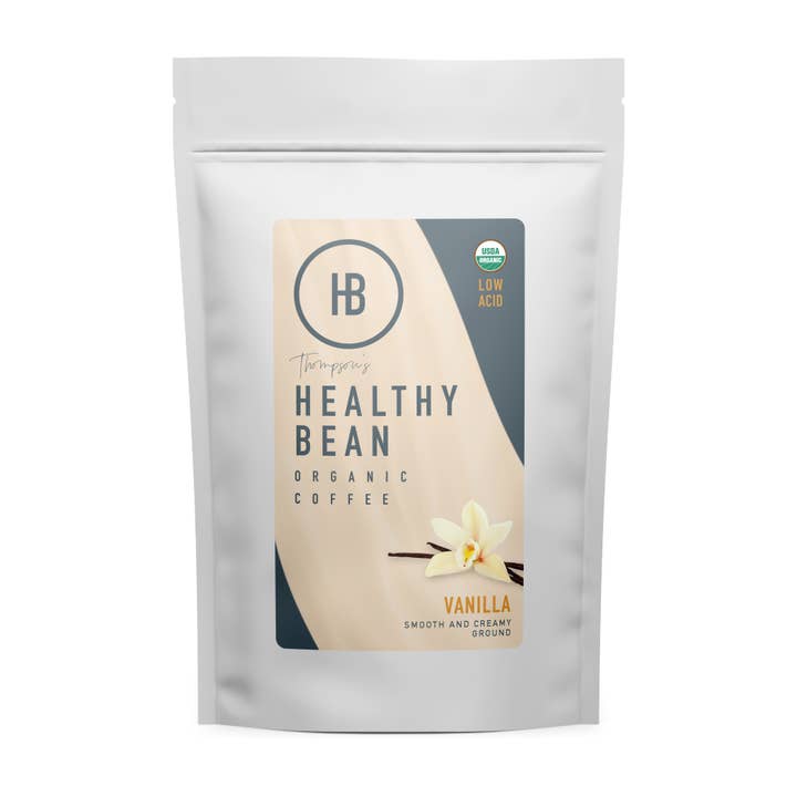 Sund Bønne | Vaniljeinfunderet Kaffe | Formalet for engroshandel hos Healthy Bean Organic Coffee