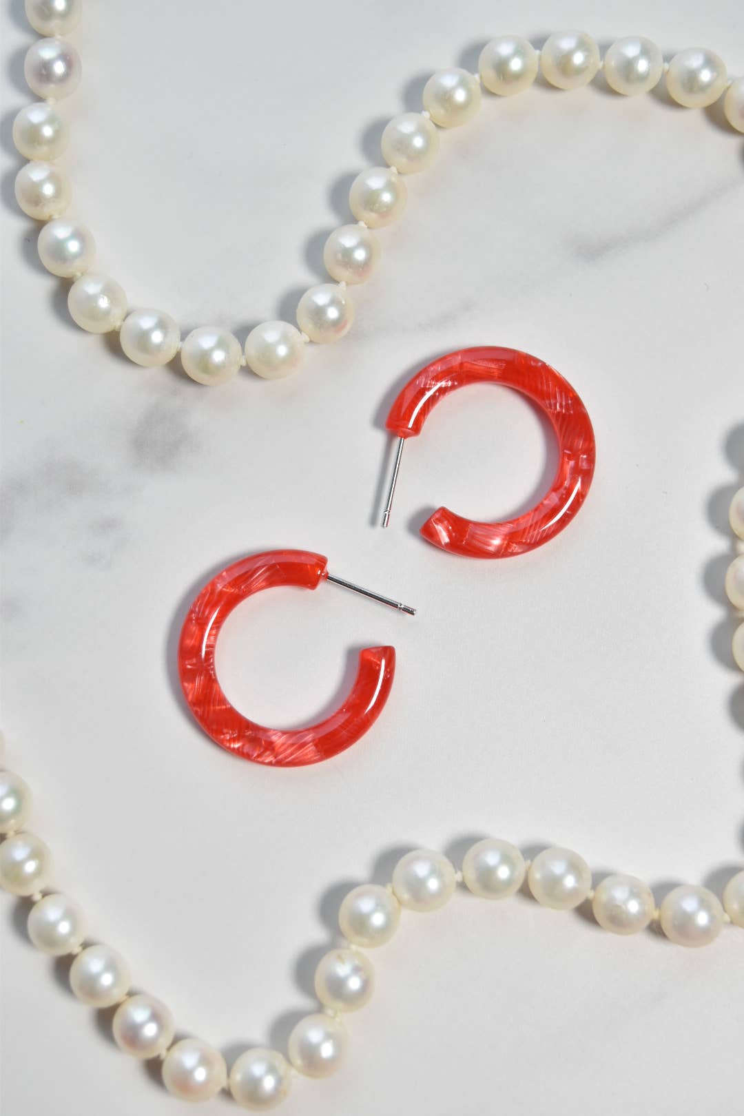 Fenna&Fei - Wholesale Hoop Earrings - Ultra Mini Hoop Collection | Small Italian Acetate Hoops 19