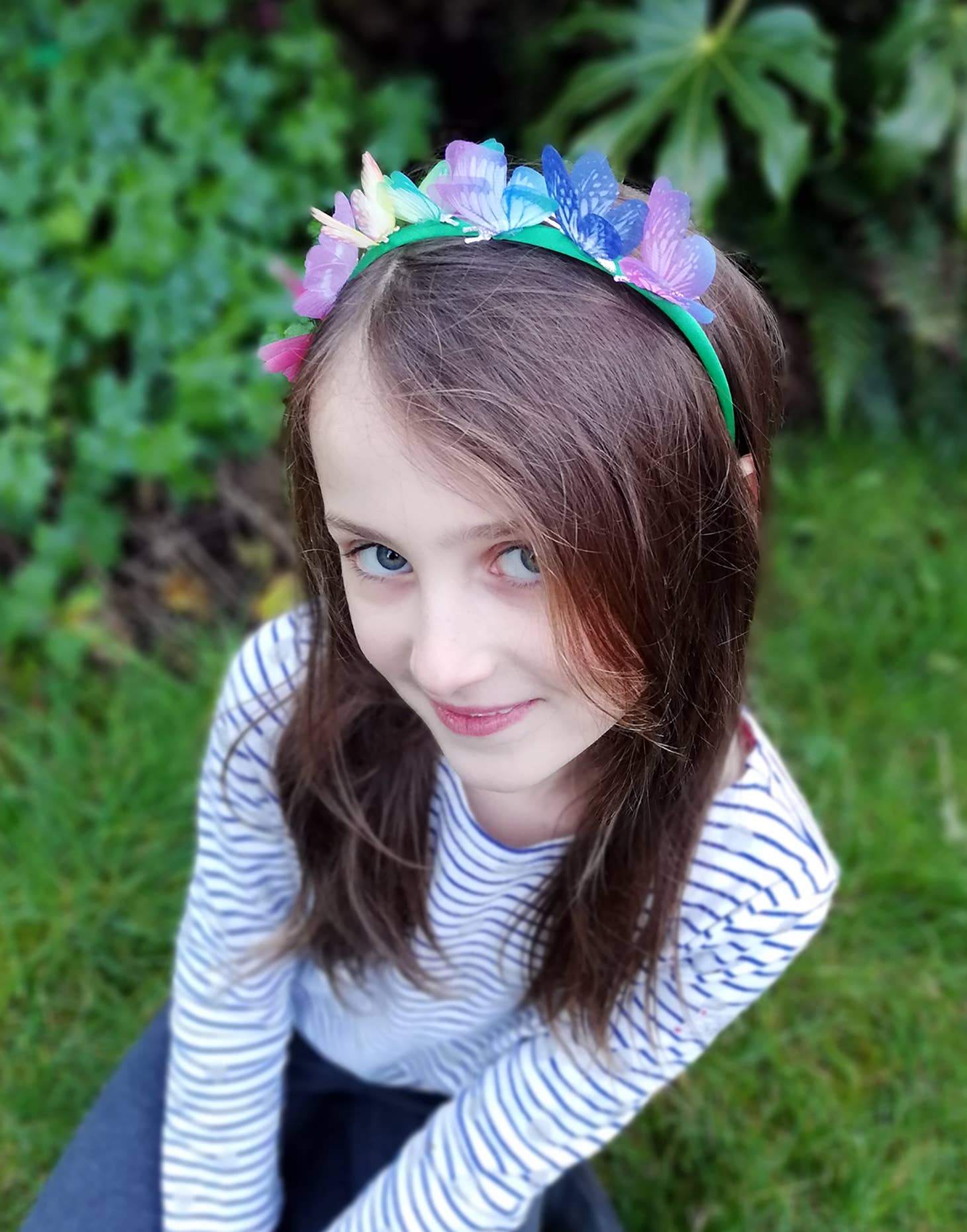 A is for Alice Costumes - Wholesale Costume - Kids - Rainbow Butterfly Headband5