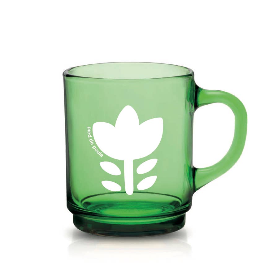 Pied De Poule - Venta al por mayor Taza - Taza Duralex “RETRO” verde5
