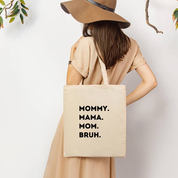 Lauren Ann Boutique & Designs - Wholesale Tote Bag - Women's - Mommy Mama Tote Bag Reusable Mom Bag