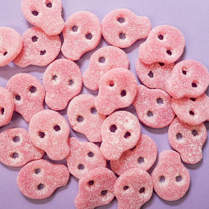 Sour Pink Skulls 2kg for wholesale by Sukar Swedish Candy