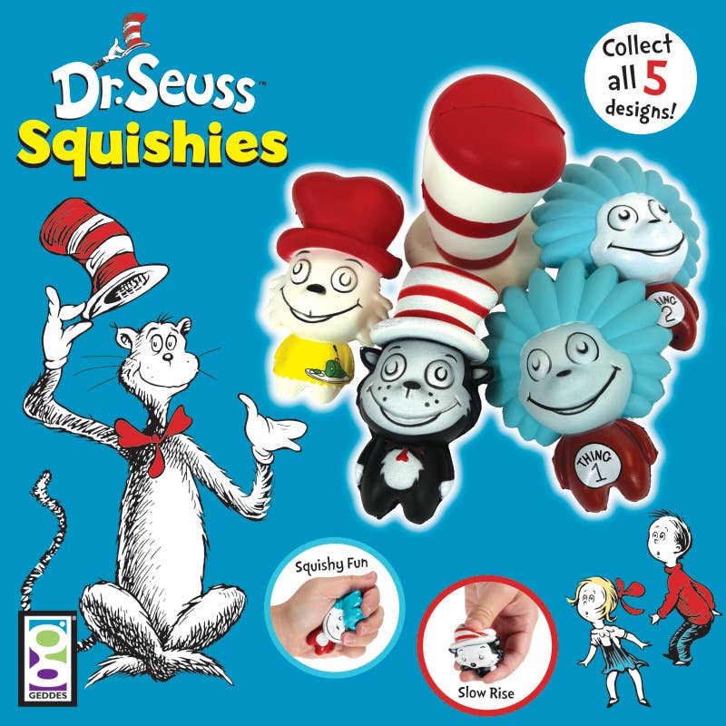 Geddes - Wholesale Squishy Toy - Kids & Baby - Dr Seuss Squishies  16/dsp9