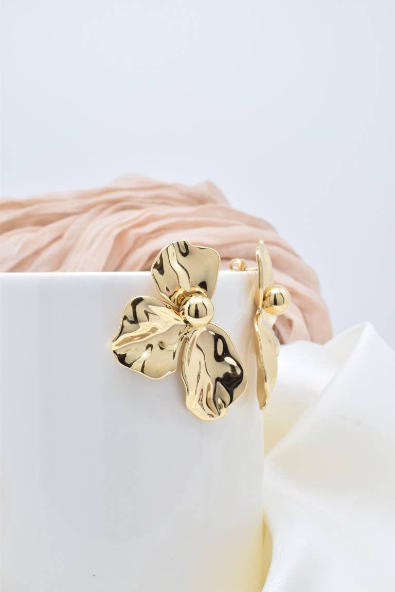 Kapyco - Wholesale Dangle Earrings - Stainless steel earrings - BO100400OR1