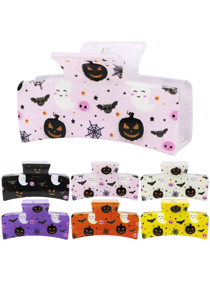 Halloween Itty Bitty Klarer Block-Haarclip für den Großhandel von Cap Zone