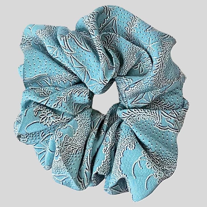 Coletero de seda de kimono japonés L Accesorio para el cabello de seda Coleteros grandes Diadema de seda Coleteros de flores Coleteros de kimono vintage Coleteros únicos Coleteros hechos a mano Coleteros artesanales Coleteros orientales Pequeño regalo único Lazo para el cabello Pulsera para venta al por mayor de House of Shokunin