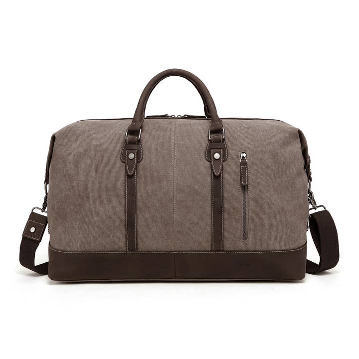Canvas Duffel Bag DB 541 Brown for wholesale by Davan