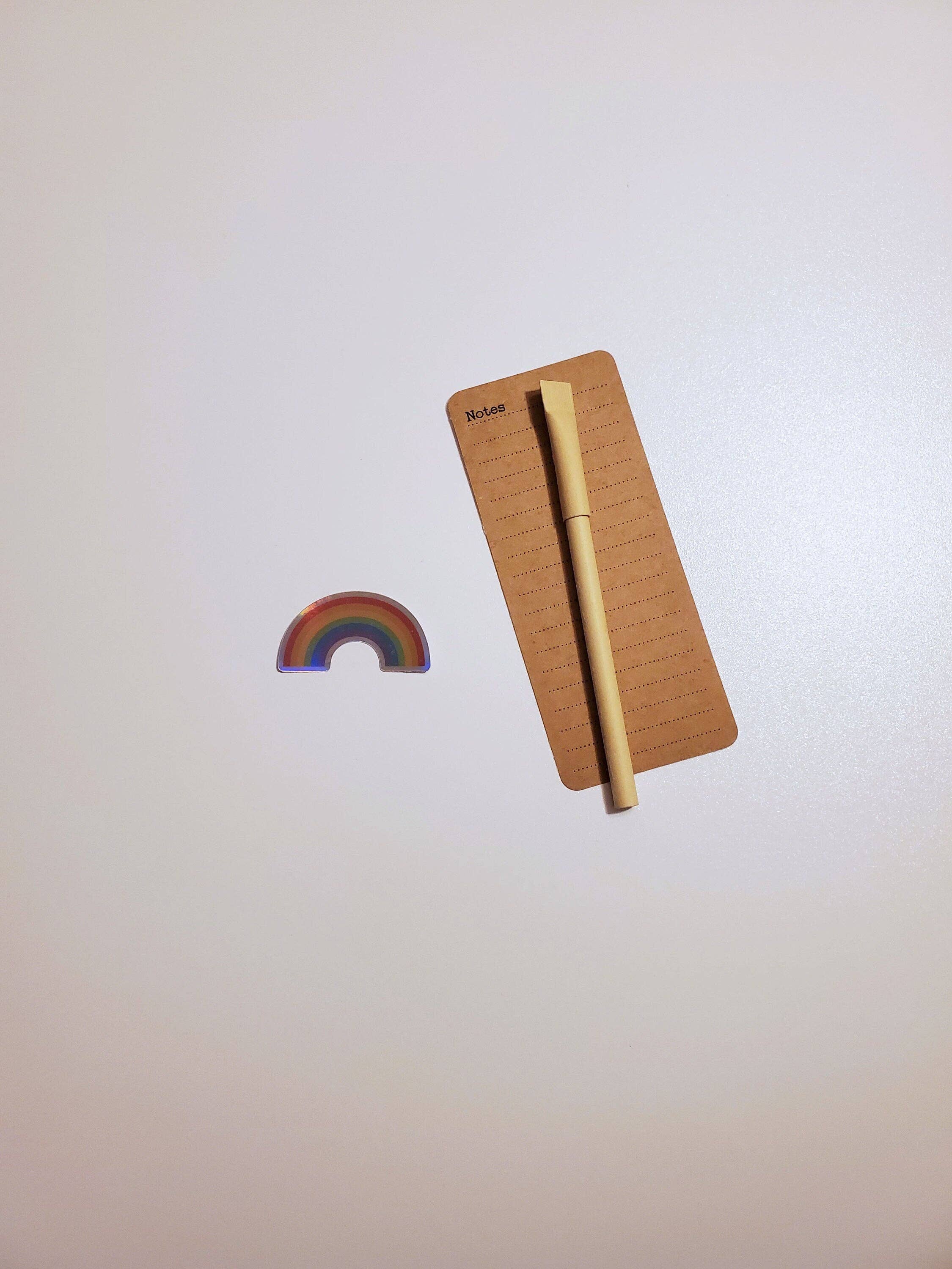 Fig Tree Works - Wholesale Sticker - Retro Rainbow Holographic Vinyl Sticker1