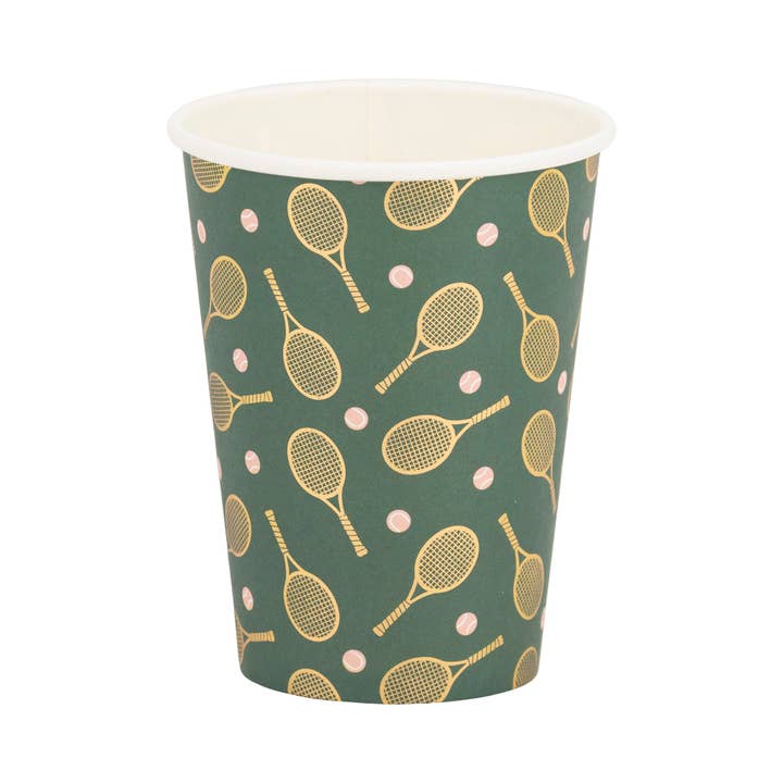 TEN1111 - Racket Paper Cups for wholesale by My Mind’s Eye
