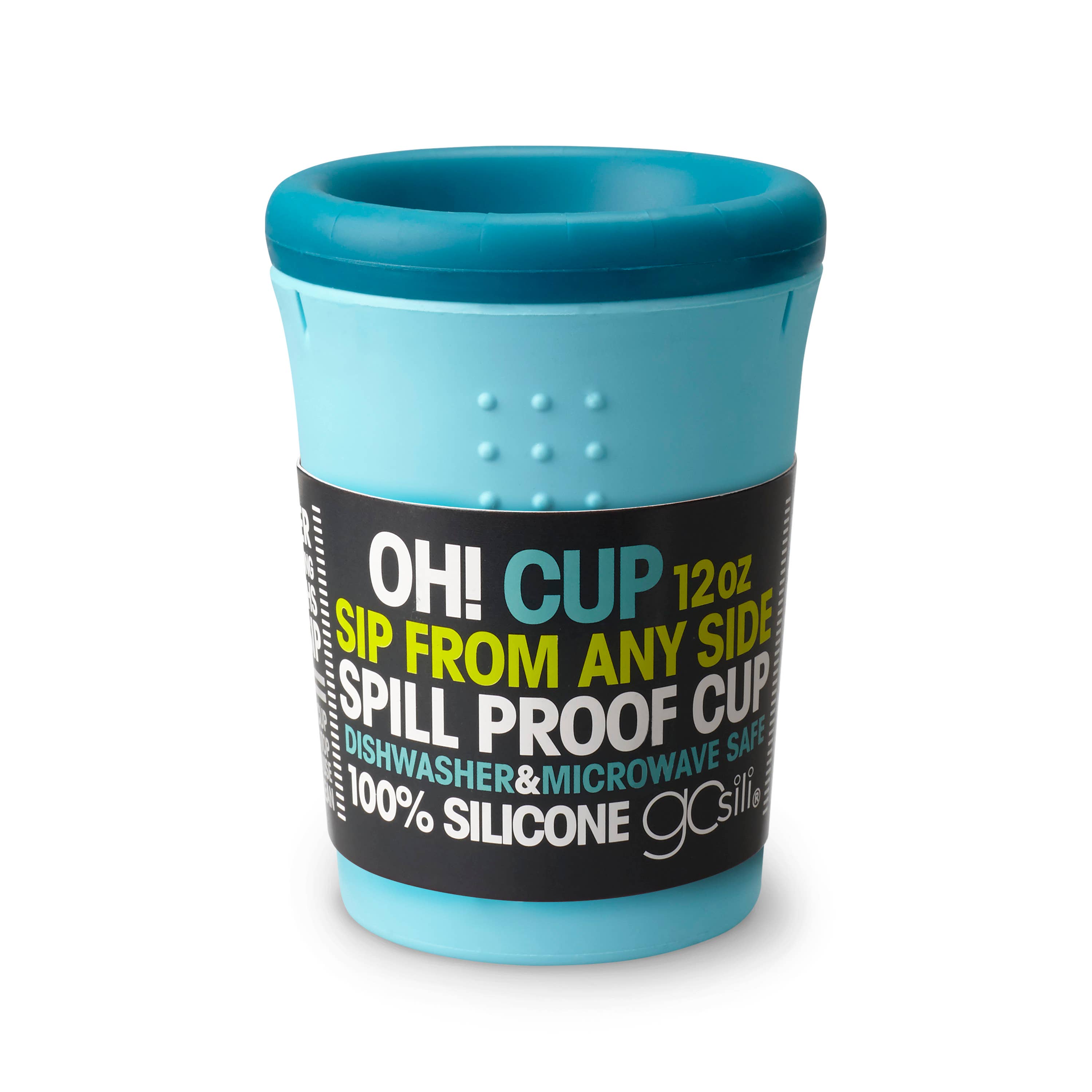 Assorted Colors Oh! No Spill Cup PDQ for wholesale on Faire5