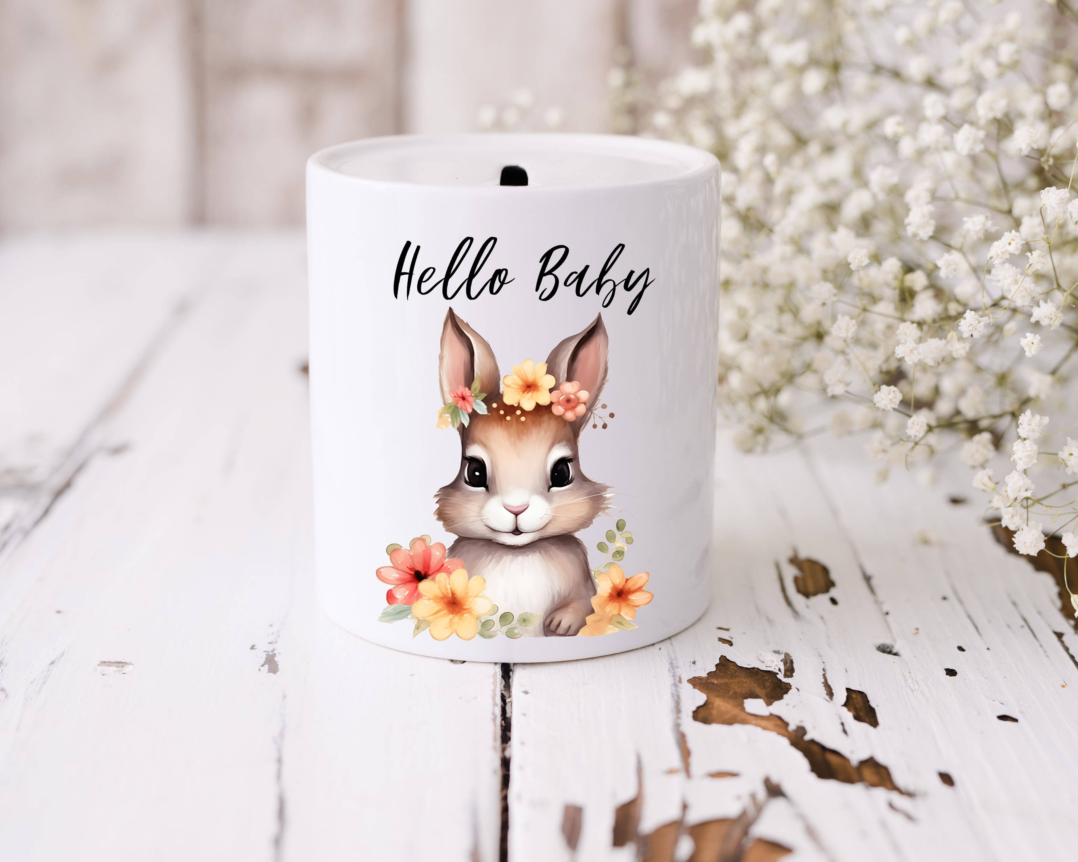 The Gift Club – wholesale Money/piggy bank – Hello Baby ceramic money box0