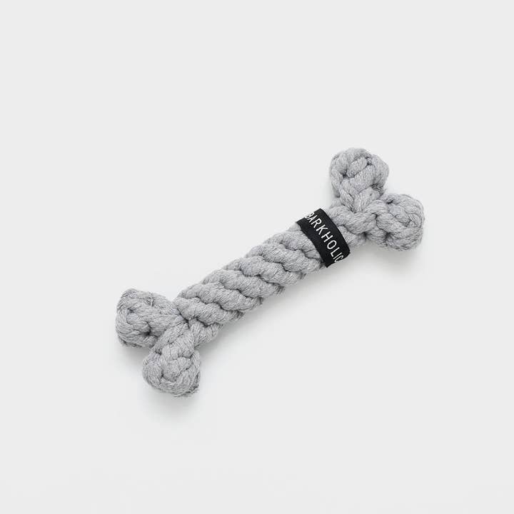 Bone Rope Dog Toy (grå) för wholesale av Int. Pets