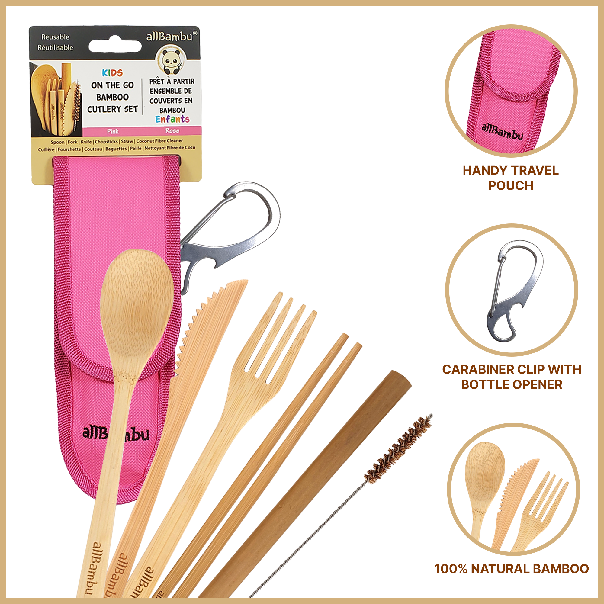 allBambu Inc – Engroshandel Bestiksæt – Børn og baby – Bambusbestik sæt til børn5