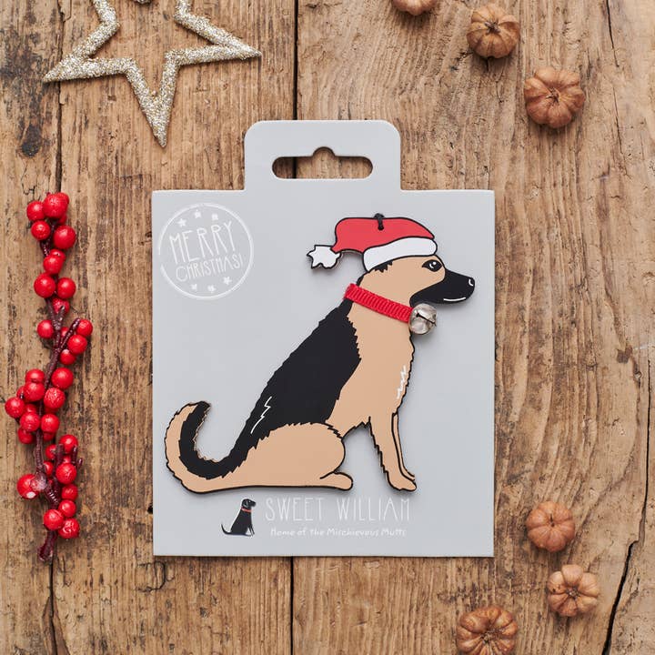 Sweet William Designs - Wholesale Ornament - Christmas Decoration/Ornament - German Shepherd