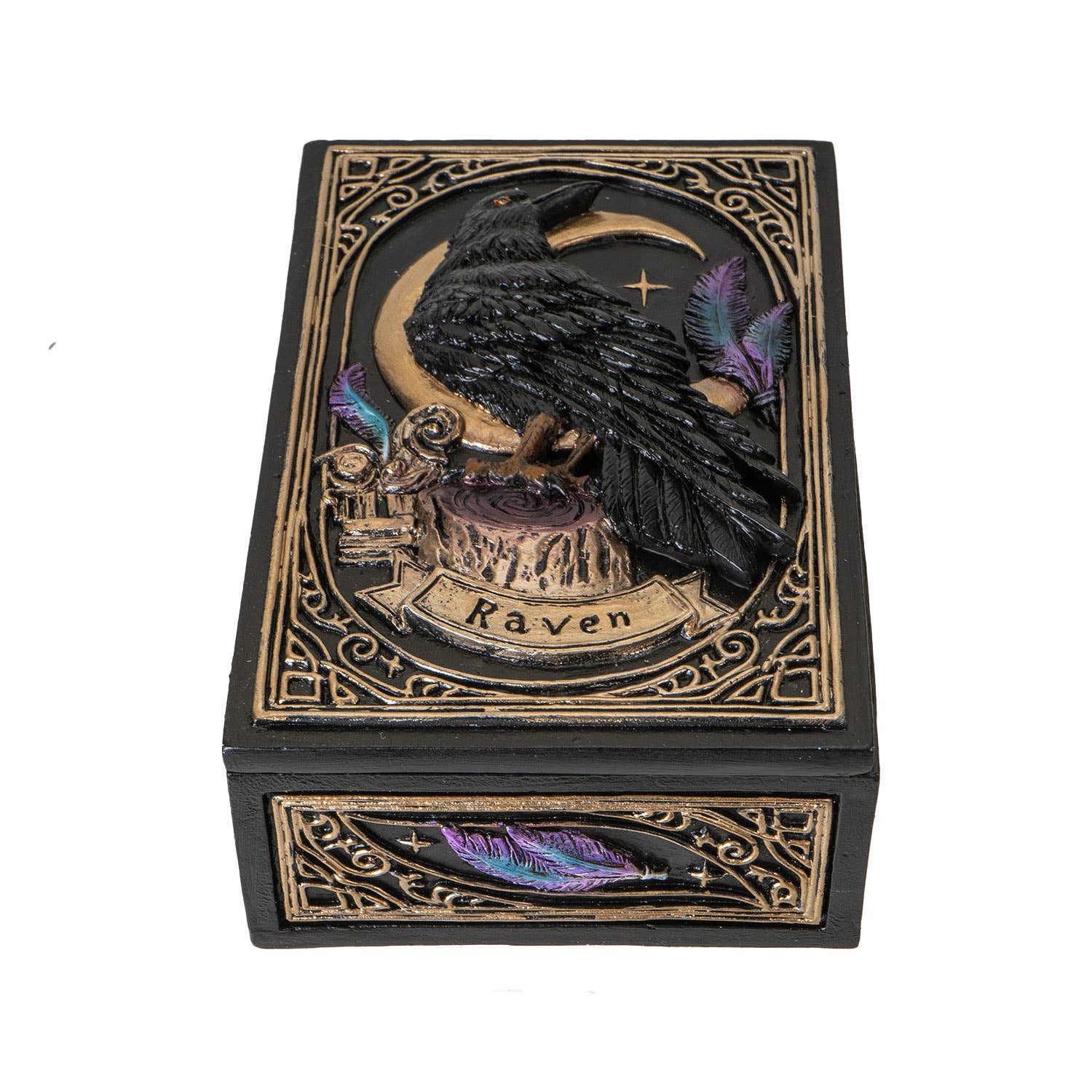 Pacific Trading - Wholesale Decorative Box - Raven Tarot Box5