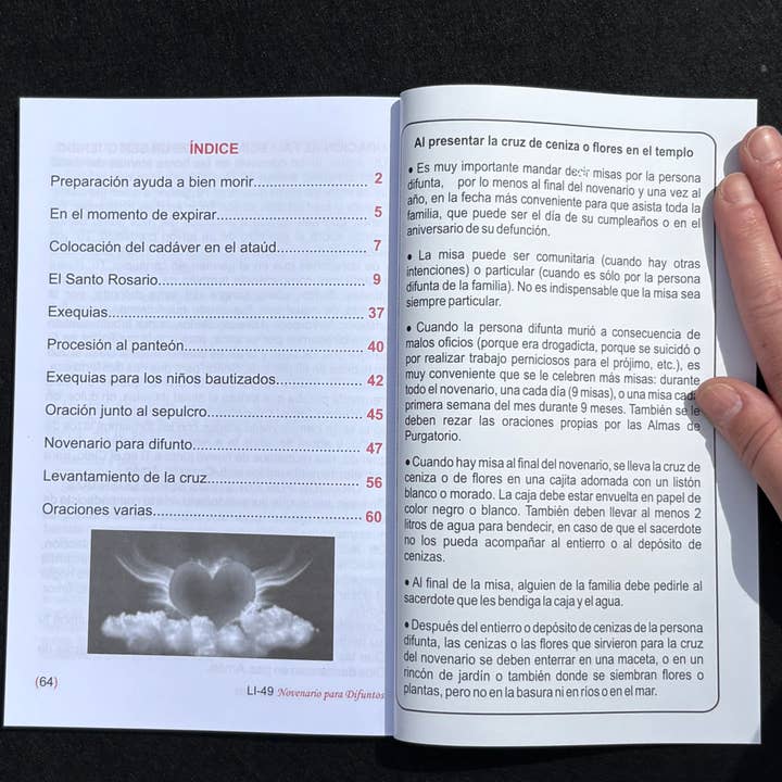 Oremus Mercy - Wholesale Book - Adult - Oraciones y Santo Rosario de Difunto Softcover Book