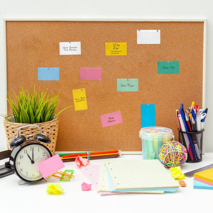 Three Leaf Products - Wholesale Notepad - Three Leaf 100 Ct. Index Cards Ruled , White (Pack of 40)8