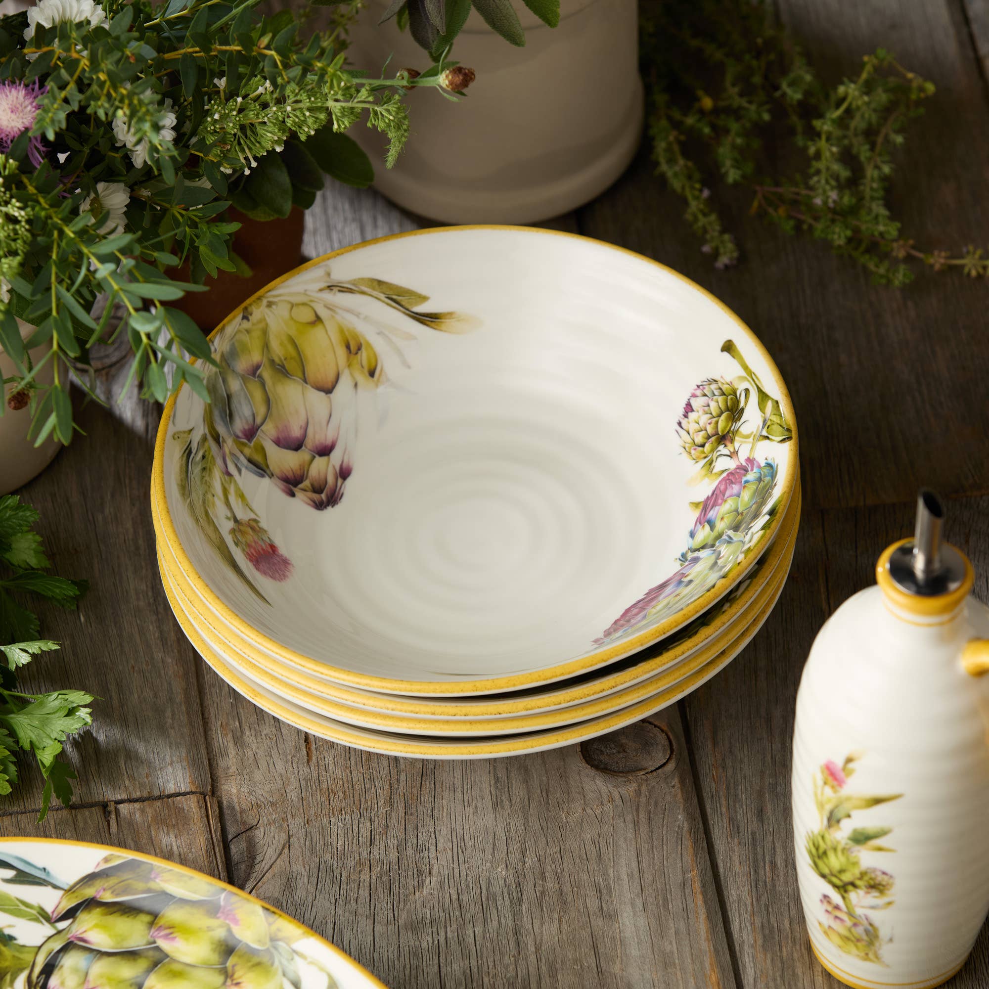 Certified International - Wholesale Serve Bowl - Verdura Pasta Bowl 9.25in x 2.25in4