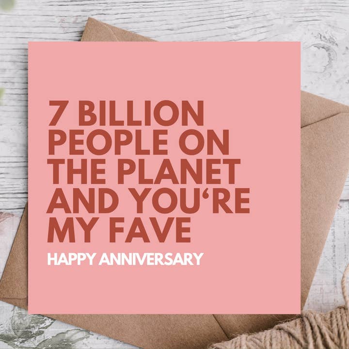 Carte d'anniversaire | Carte pour mari pour la vente par Highgrove Cards