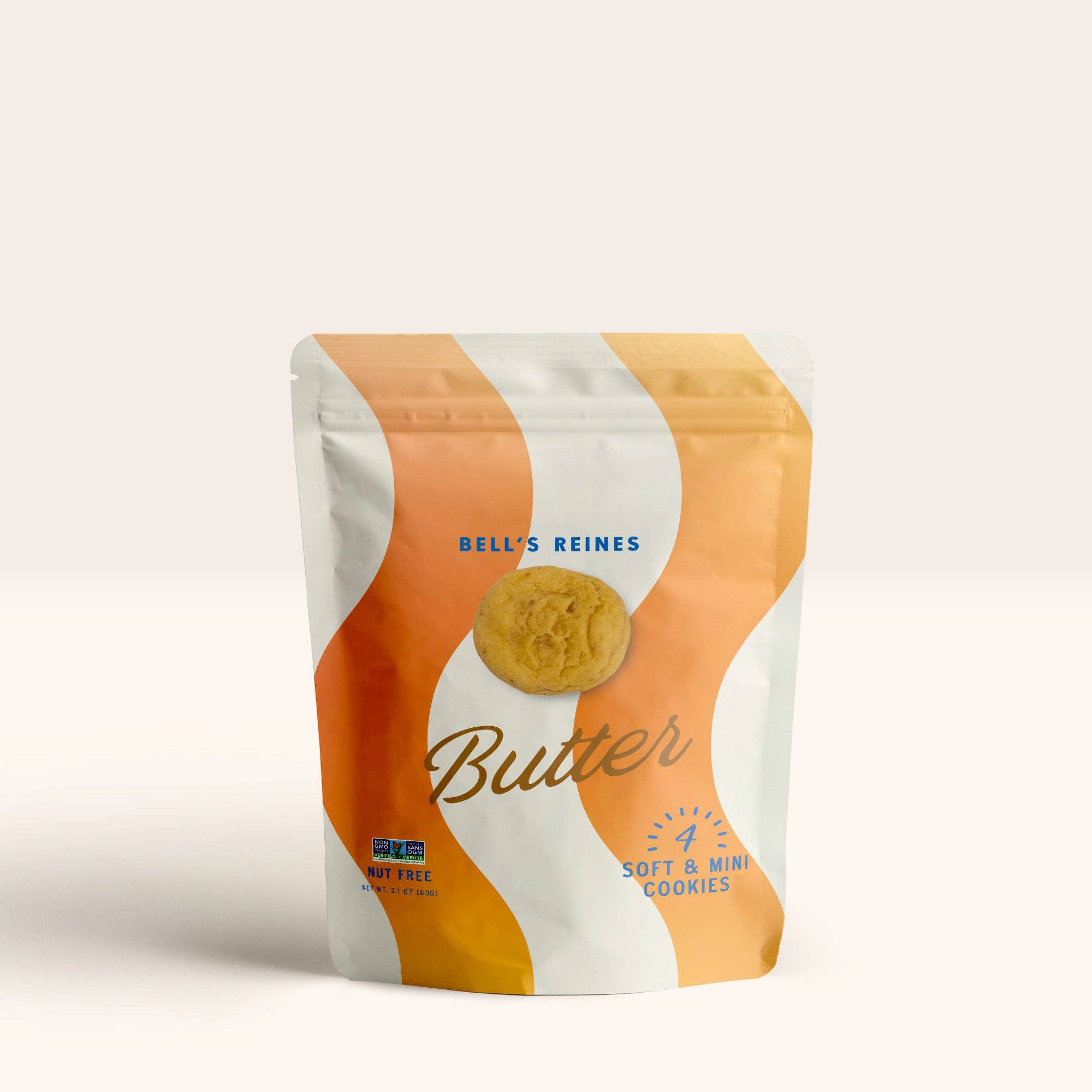 Bell’s Reines Gourmet Miniature Cookies - Wholesale Cookie - Butter Gourmet Soft Miniature Cookie Snack Packs