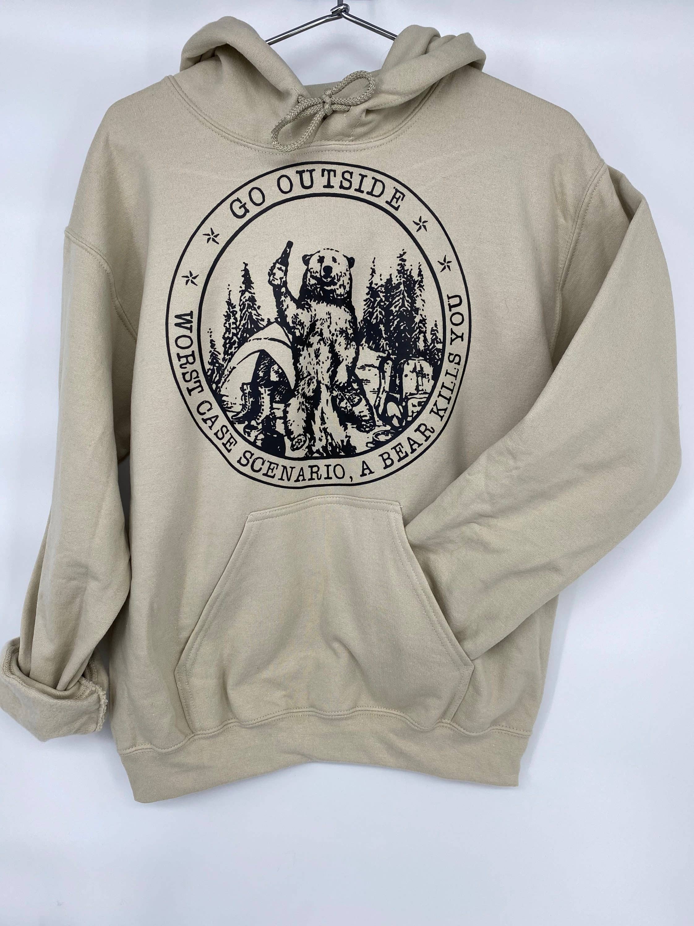 Style by Kenz - Wholesale Graphic Sweatshirt - Women's - Go Outside Sweatshirt, Graphic Hoodie2