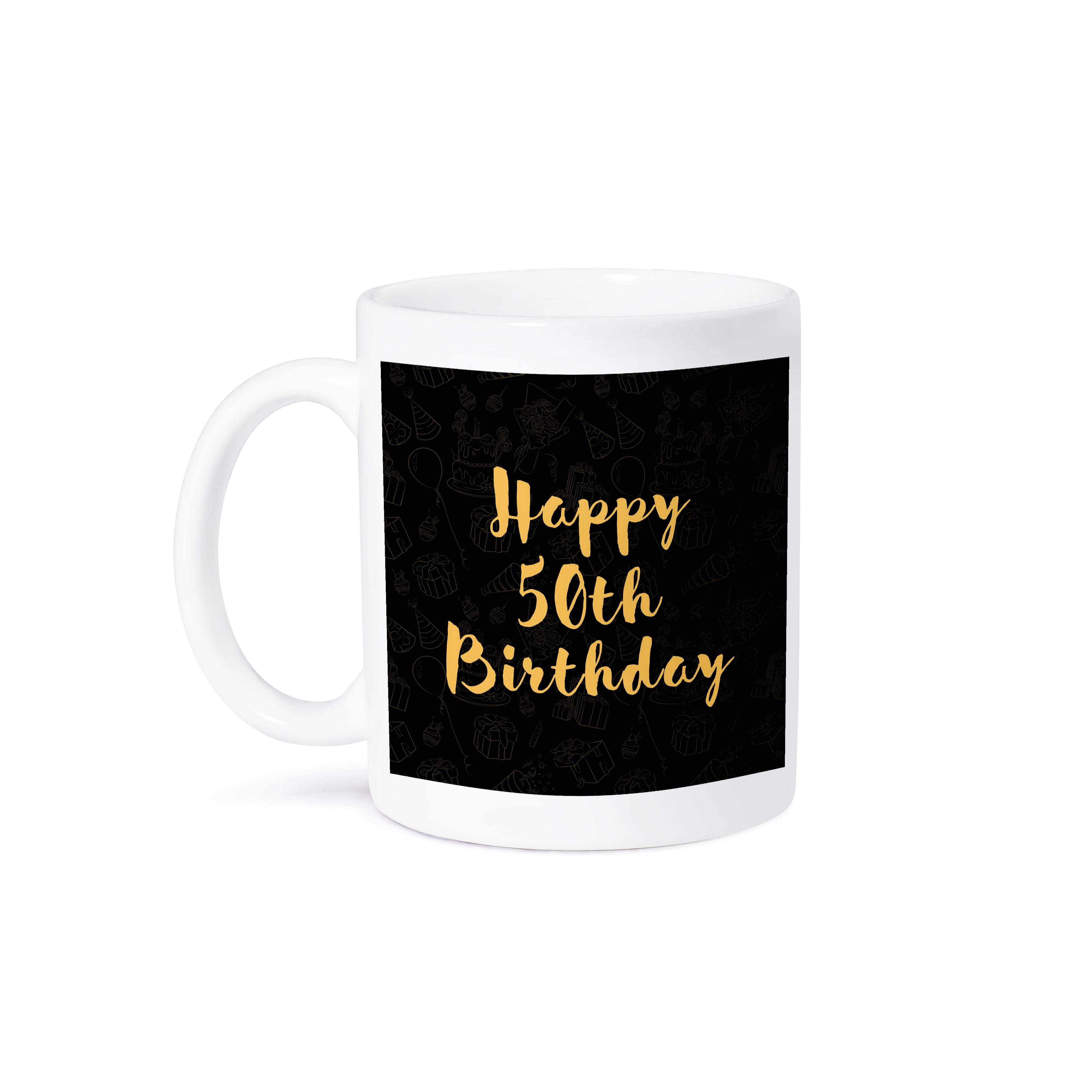 3dRose - Wholesale Coffee Mug - 3dRose, Grandma Grandpa Mother Father Mom Dad Happy 50th Birthday Greetings, Mug8