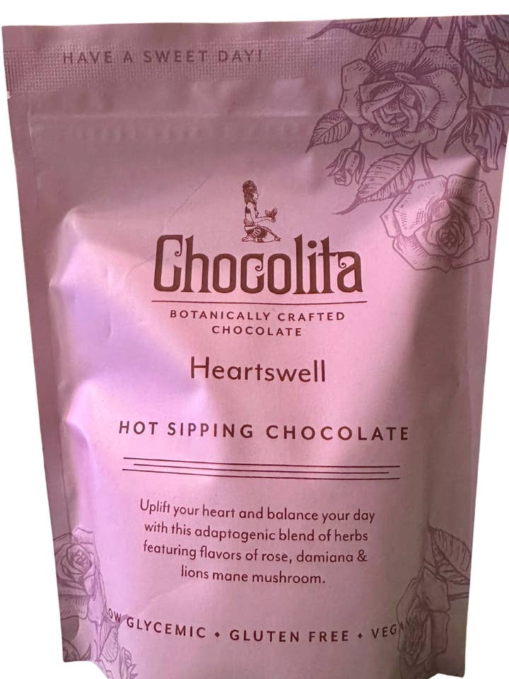Heartswell Sipping Chocolate for wholesale by Chocolita
