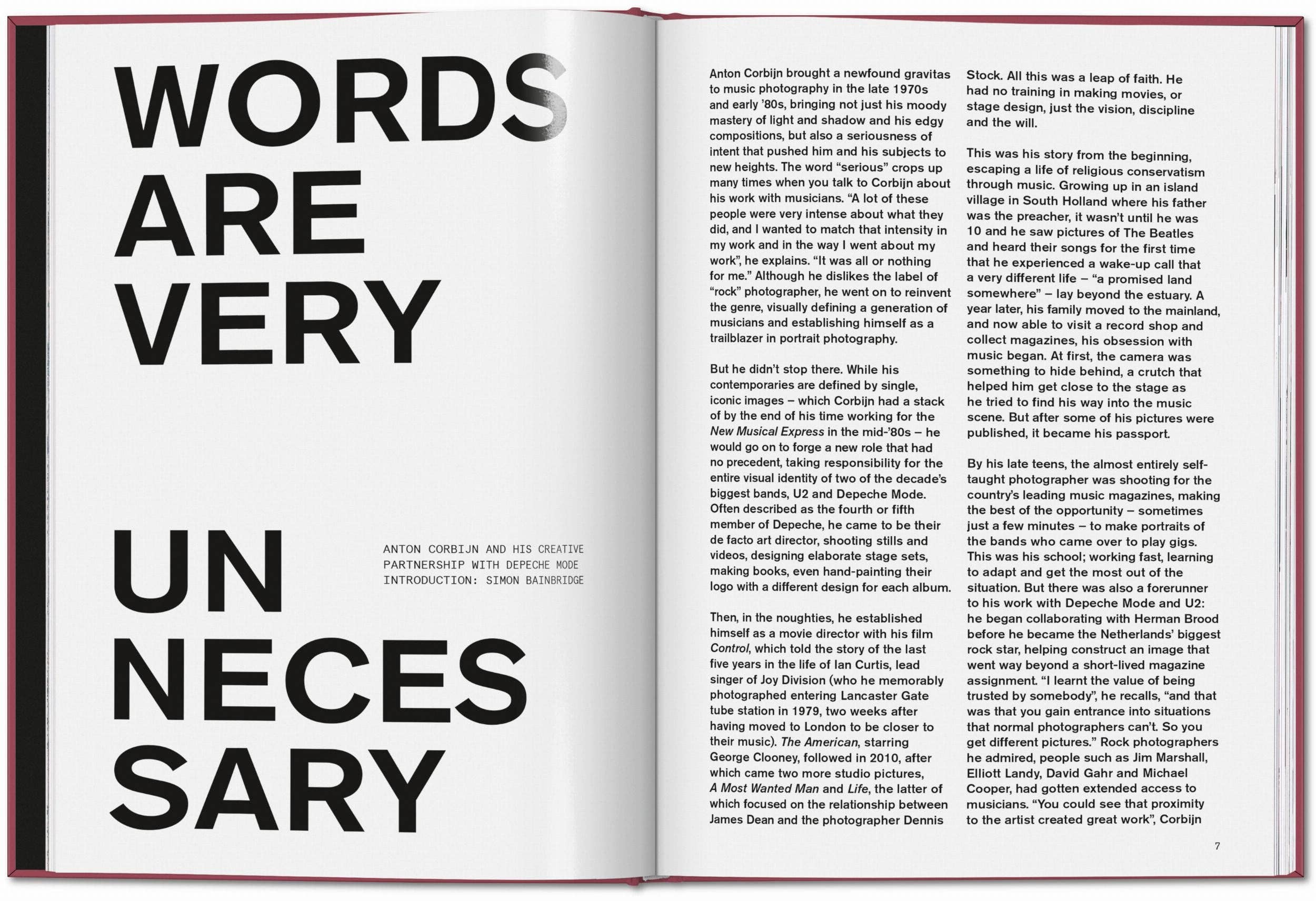 TASCHEN Europe - Vendita all'ingrosso Catalogo - Depeche Mode di Anton Corbijn (inglese)2