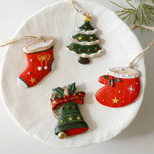 Cute Festive Christmas Tree Hanging Ornaments for wholesale by Tourtiwi
