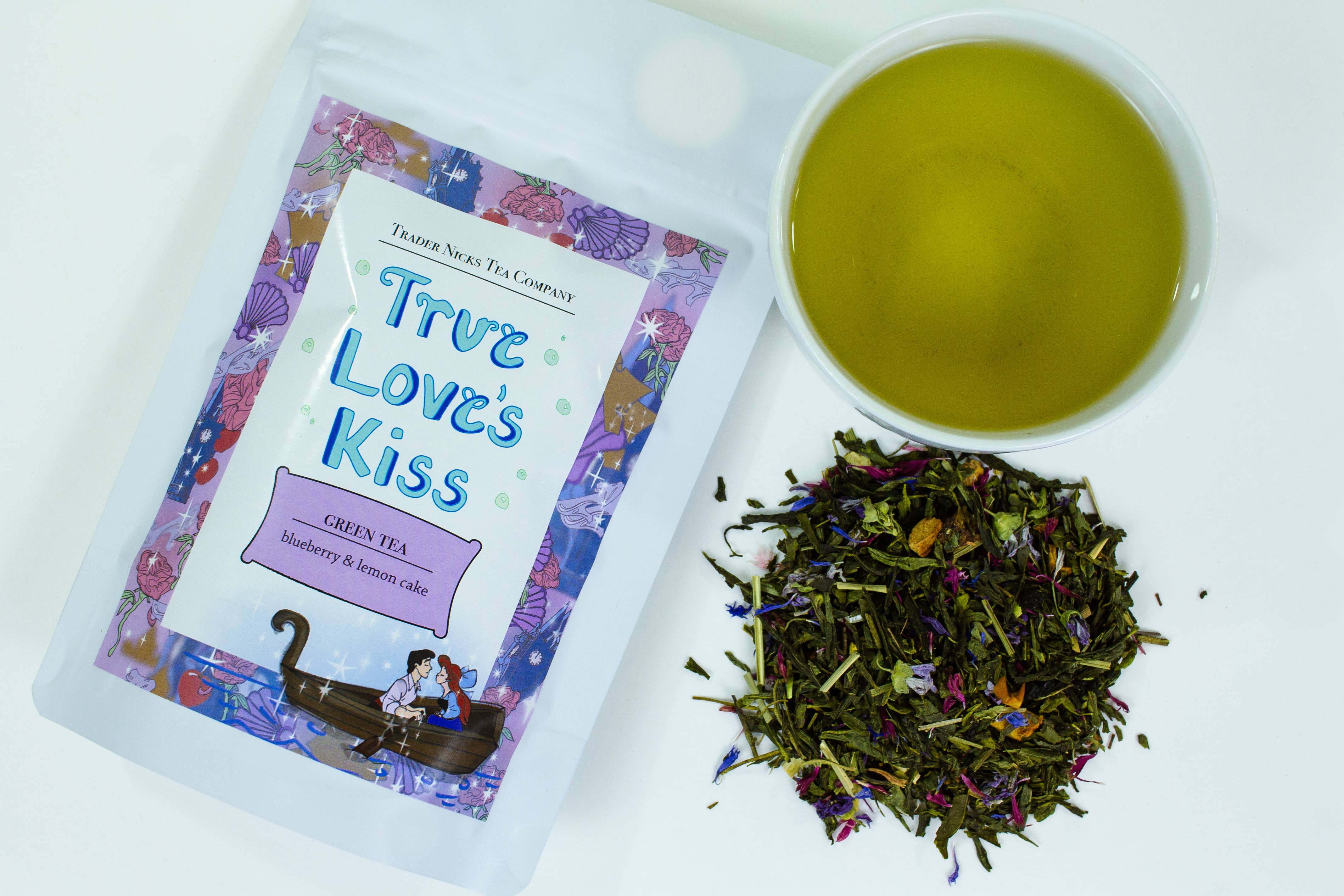 Trader Nicks Tea Company - Wholesale Health/Detox Tea - True Love's Kiss Blueberry Green Tea4