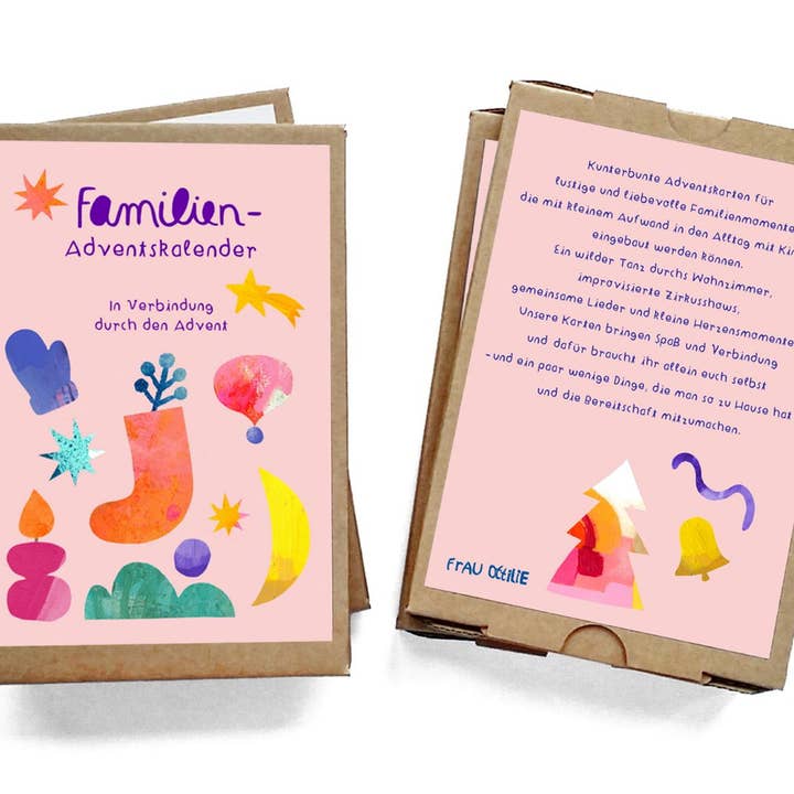 Frau Ottilie - Wholesale Advent Calendar - Advent Calendar Cards *Family Advent Calendar* (PU=3)1