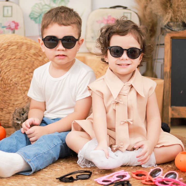 Little Sunnie - Wholesale Sunglasses - Kids - Jules-Round-Oval Polarized Kid Sunglasses UV Protection